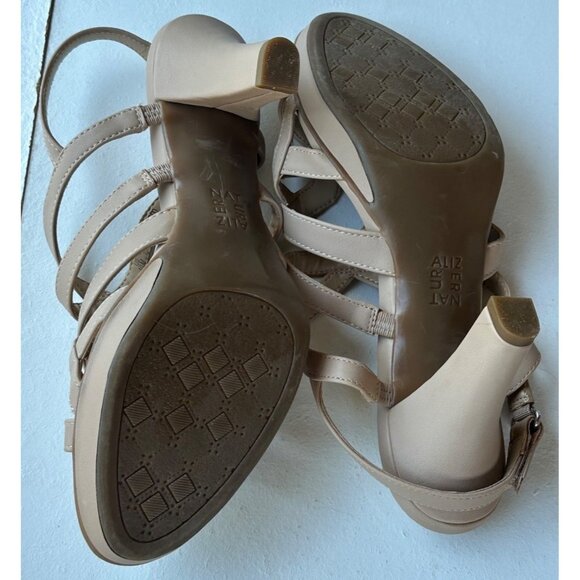 Light Brown Tan Colored High Heeled Dress Shoes Women's Size 10M (NWT-READ) - Picture 14 of 16